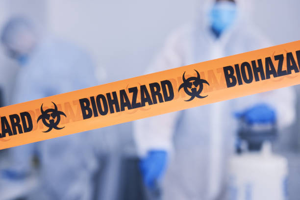 Professional Biohazard technician working in Preston, ID